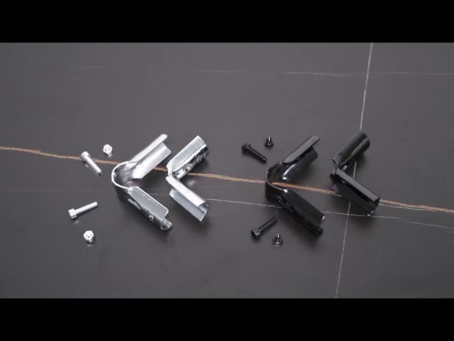 Acessórios de tubos de aço galvanizado de alta qualidade HJ-2 para sistema de rack de tubos