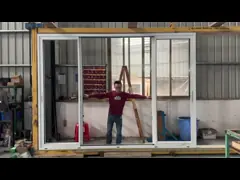 Chiny niestandardowe toalety aluminiowe szklane drzwi przesuwne stopu aluminiowego titanu magnezu stopu niemy drzwi przedział drzwi