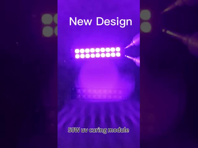 50WカスタムLEDサイン UV 365nm 固化モジュール 3535 SMD 120度UVインク乾燥システム