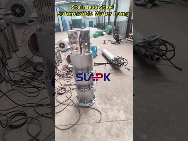 125kW 400m³/h 67m 揚程 ステンレス鋼製水中ポンプ 深井戸ポンプ 好評販売中