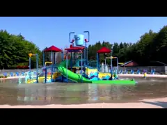 La petite glissière d'eau commerciale d'Aqua Park Water Playground Slides LLEPE a adapté aux besoins du client