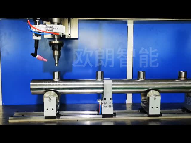 自動校正とインテリジェント自動Tig溶接設備 2 溶接ステーション