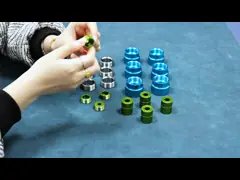 Stainless steel turning parts Aluminum anodized parts turning and milling processing Customized according to drawings and samples