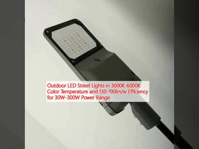 3000K-6000K Outside Street Lights 130-190lm/W Efficiency 30W-300W