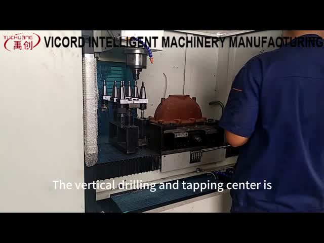 Vertical Three Sided  Boring Cnc Machining Lathe / Cnc Machining Center For Sale