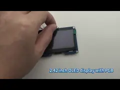 Monochrome 2.42 Inch OLED Display 128x64 Resolution SSD1309 I2C Interface