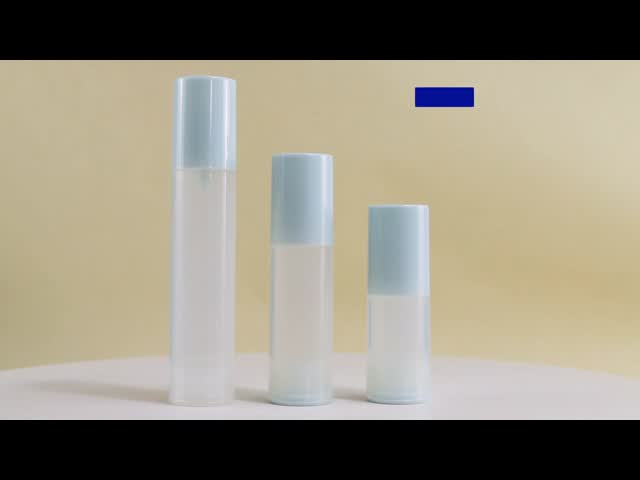 緑色PPプラスチックボトル 15ml 30ml 50ml 空気のないボトル リサイクル可能な化粧品ボトルのための化粧品パッケージ
