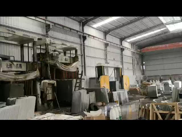 Four Cylinder Gantry Stone Column Cutting Machine For Column Slab