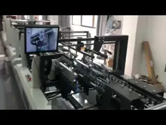 Op maat gemaakte 18,5 kW folder gluer machine High Speed Full Automatic JH-1100PC