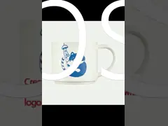 فنجان السيراميك الجميل فنجان القهوة مع شعار كوب إسبريسو السيراميكي