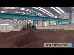 Retail Groove Type Compost Turning Machine Crawler Turner High Popularity