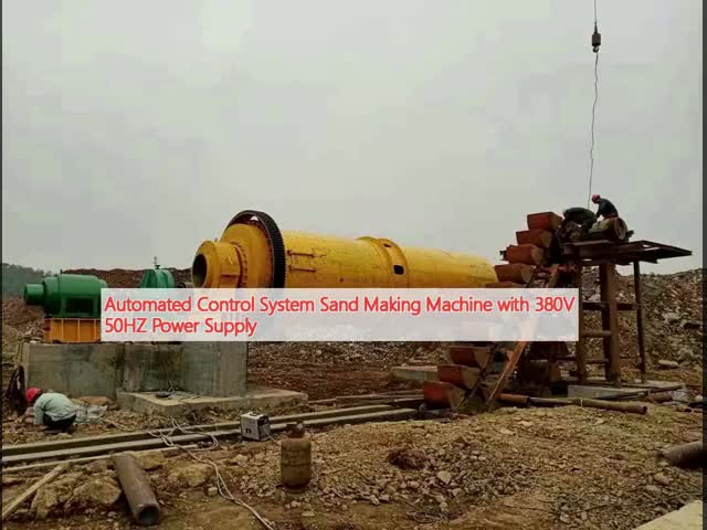 18.5kw - 800kw Sand Making Machine Quartz Stone Ball Mill Sand Machine