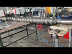 Peças de extrusão OEM de alta precisão para máquinas de extrusão de parafusos gêmeos