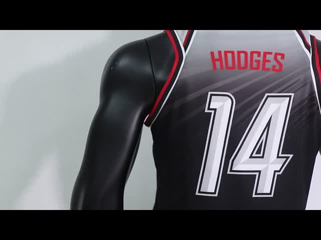 Sublimated Print Reversibale Basketball Wear Jersey PP Spray Customized