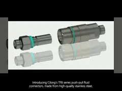 Vloeistofverbinding van de TFB-serie van roestvrij staal, aluminiumlegering of koper zonder lek