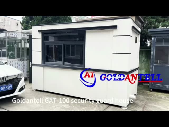 Караульное помещение полиции безопасности Prefab с достаточными внутренним космосом и полным оборудованием