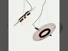 Nordic modern art chandelier creative hotel bar hotel marble chandelier
