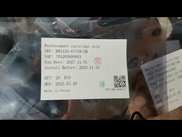 Cartucho de tinta Chip C8721W para H P 02XL Photosmart C3100 C3110 C3210 C3310 C5180 C8200 C8230 C8250 D6100 D6160 Preto