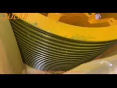 Xinda Elevator Controller Part Traction Pulley Deflector Sheave Rope Wheel WTYF250 Lift Wheel For Elevator Traction Machine