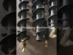 Spiral Drill Rod / Auger Drill Pipe For Water Drilling And Gas Coal Mine Exploring