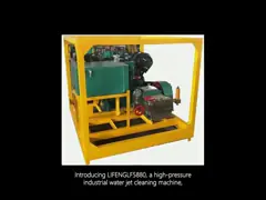 High Pressure Industrial Water Jet Cleaning Machine Pressure Water Blaster