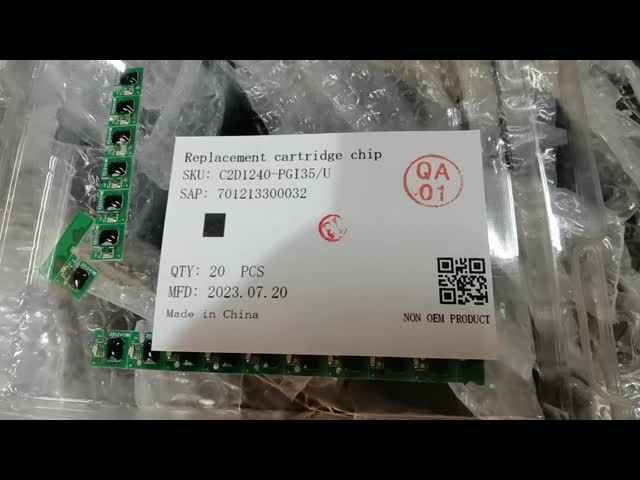 キャノンPGI-35 CLI-36 C PGI35 CLI36 CLI-36C Pixus小型260 Ip100オート リセット破片ARC-35-36のためのトナー カートリッジの破片