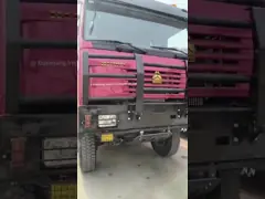 Nuovo modello Howo 10 ruote 25t 6x6 camion dell'esercito