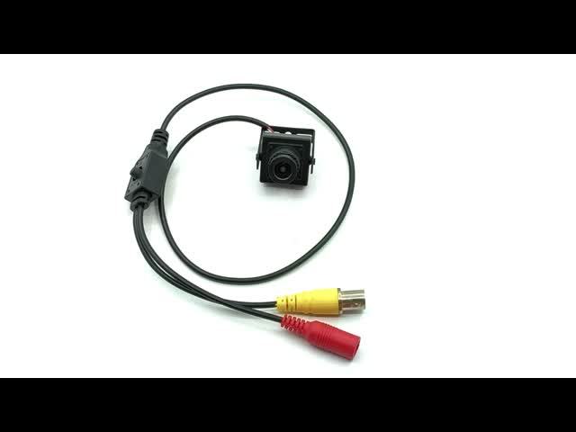 ミニ 25×25mm 1/3 インチ 700TVL 3.6mm プレートレンズ 広域監視カメラ
