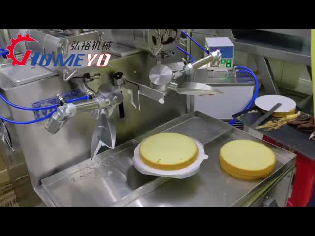 多機能 誕生日の丸いケーキのクリーム散布機