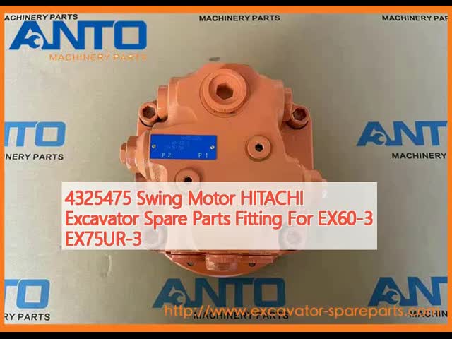 4325475 スイングモーター HITACHI EX60-3 EX75UR-3 に適した掘削機のスペアパーツ