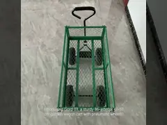86*46*51cm Garden Wagon Cart with Pneumatic Wheels Delivery Time 15-20 Days