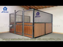 Swing Hinged Door Metal Horse Stable Panels 3.6m Free Design