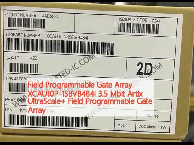 Field Programmable Gate Array XCAU10P-1SBVB484I 3.5 Mbit Artix UltraScale+ Field Programmable Gate Array