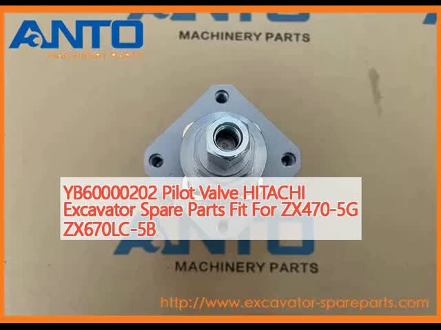 YB60000202 パイロットバルブ HITACHI エグババター ZX470-5G ZX670LC-5B のスペアパーツ