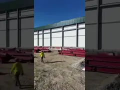 Adaptable Prefabricated Industrial Steel Buildings Metal Hay Storage Building