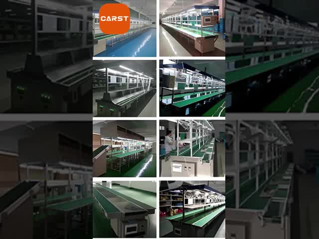 Scalable ESD Belt Conveyor Line For Growing Production Needs