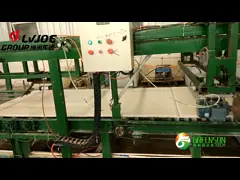 Materiał budowlany w pełni automatyczna maszyna do laminowania Linia produkcyjna do tektury Dustless Mgo