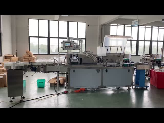 プラスチックのPVCブリスターカウント カートニングマシン ステーショナリー ペニールボールポイントペンの箱 カートンパッケージングマシン