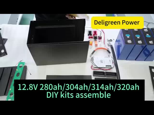 12.8V 280Ah / 314Ah / 320Ah LiFePO4 DIY バッテリーキット
