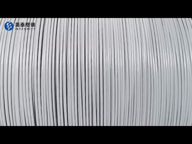 PVCハイスピードイーサネットケーブル 1000FT Cat6A UFTP グレーケーブル 500MHz 23AWG