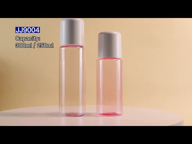 250ml 300ml プラスチック 化粧品 ボトル シャンプー クレンジング オイル ボトル ロゴ印刷