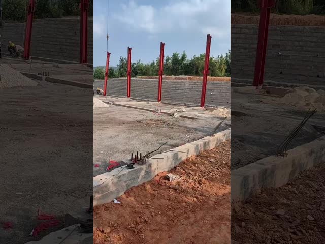 Peb Pre Engineering Building Materials Steel Construction Steel House Prefabricated Steel Structure Shed Hangar Workshop Warehouse