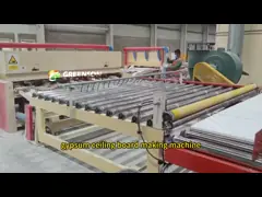 Équipement de tuile de plafond/machine automatique de stratification de panneau de gypse