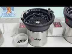 Orientação precisa Componentes de alimentação Capacetes Grommets Botão Vibração Bowl Alimentador