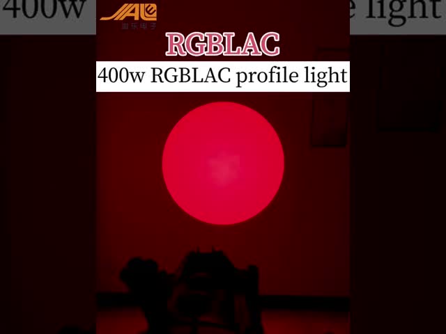 400W RGBLAC 6in1 円形反射スポットライト