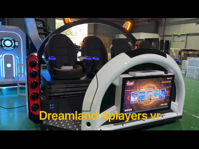 4人 9d バーチャルリアリティ シアター設備 9d Vr パンダ アドベンチャーシアター