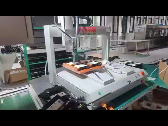 600×600mm 接着剤配送機 自動ロボット配送システム 3軸