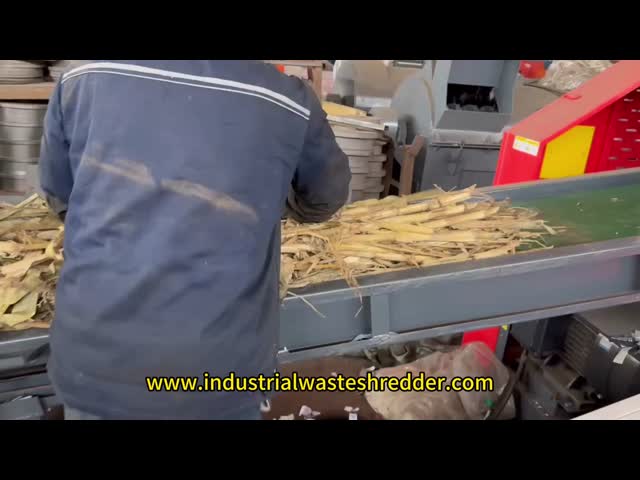 Agricultural Waste Crusher Crop Straw Corn Stalks Grinder With Rotary Blades Cutter