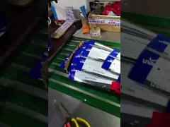 Central Sealing Three Side Sealing Zipper Bag Making Machine 5KW 6000x1200x1500mm