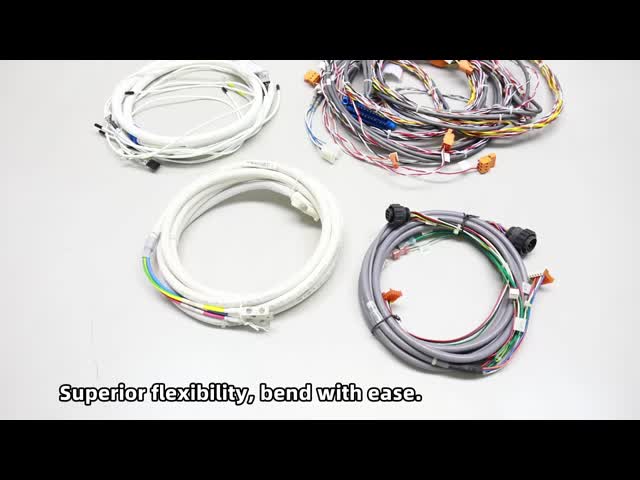 高電圧同軸ケーブル ポリエチレン隔熱と -40°Cから80°Cの温度指定